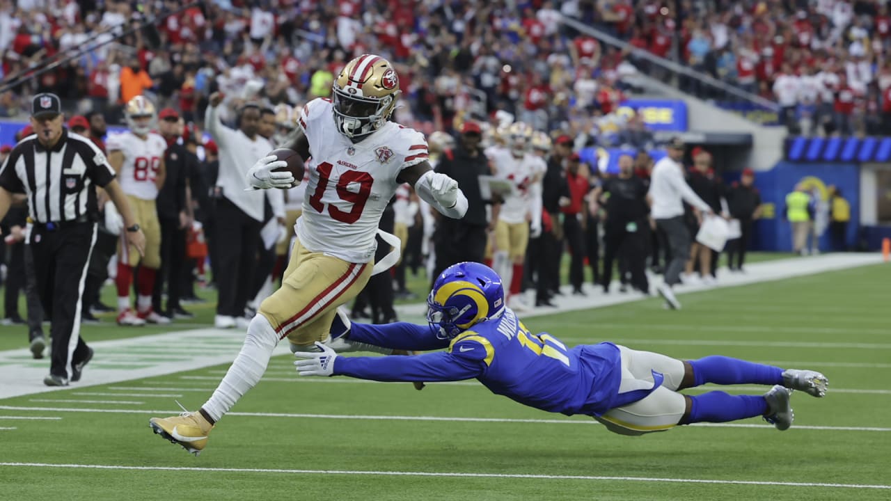 Rams' Beckham consoles 49ers' Samuel after LA beats SF