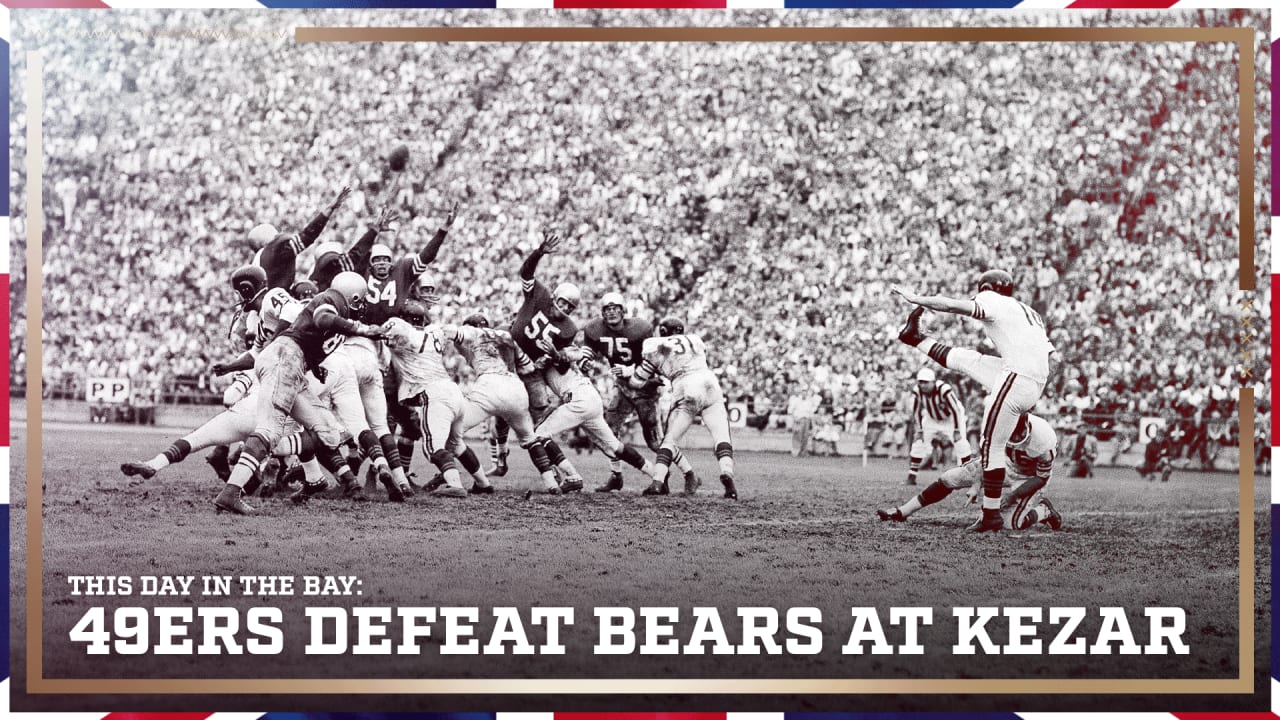 This Day in The Bay: 49ers Put Up 50 Points vs. the Bears at Kezar Stadium