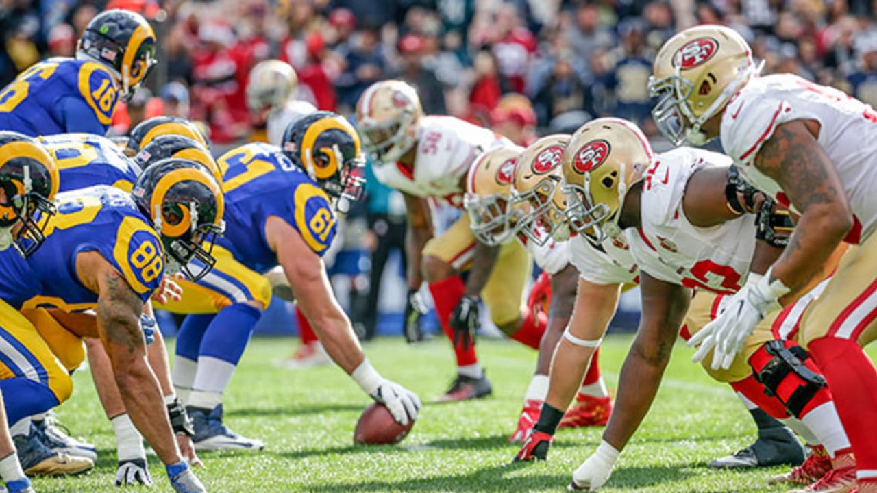 Rams offense channels Greatest Show on Turf on TNF. Los Angeles Rams  offense and head coach Sean McVay, Jared Goff and Todd Gurley