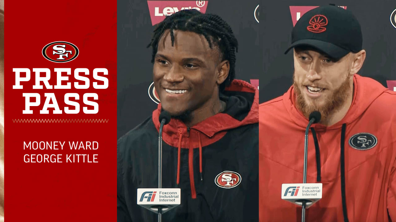 VIDEO: George Kittle Shows up to Postgame Press Conference in Wild