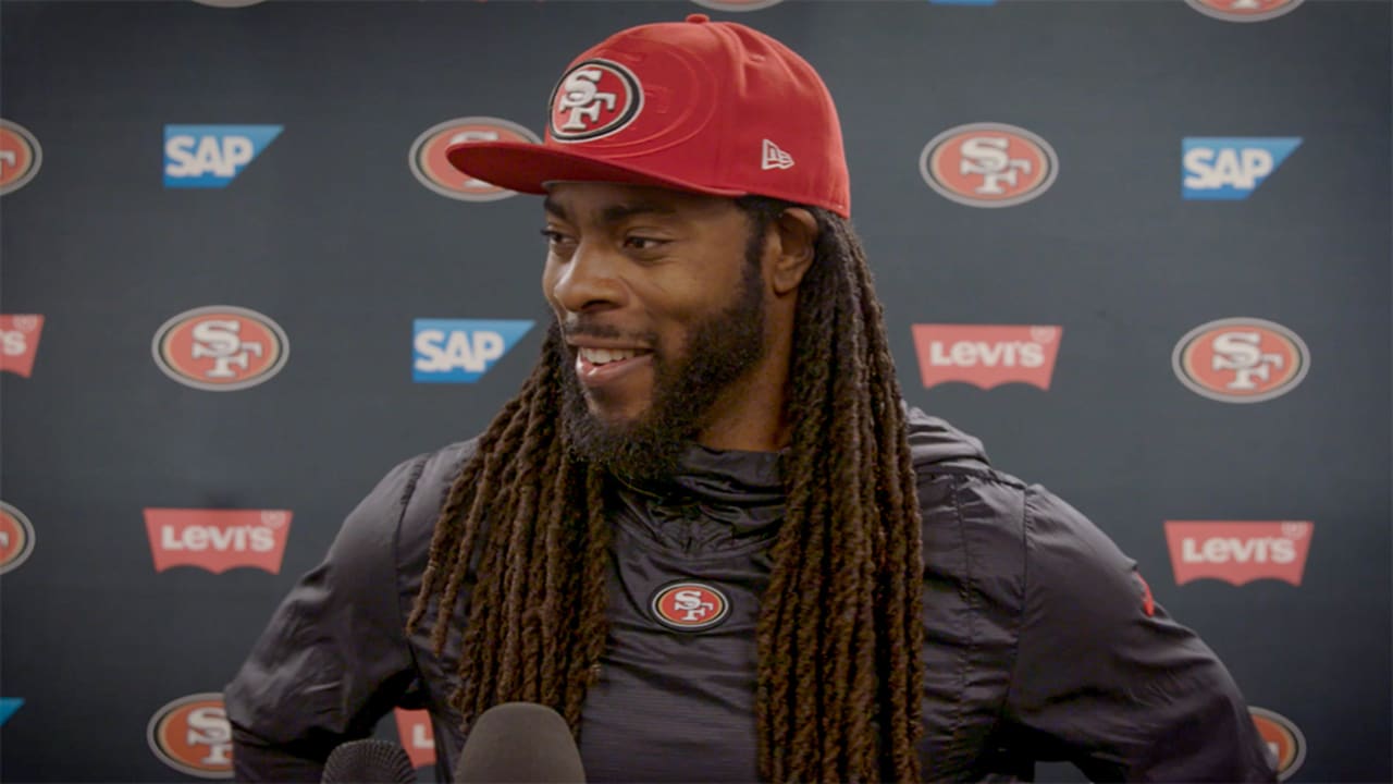 File:49ers at Redskins, Richard Sherman 2019 (48940203926).jpg