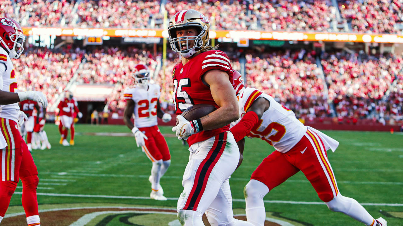 How George Kittle romped to 49ers glory, Christmas hibachi and a stolen TD