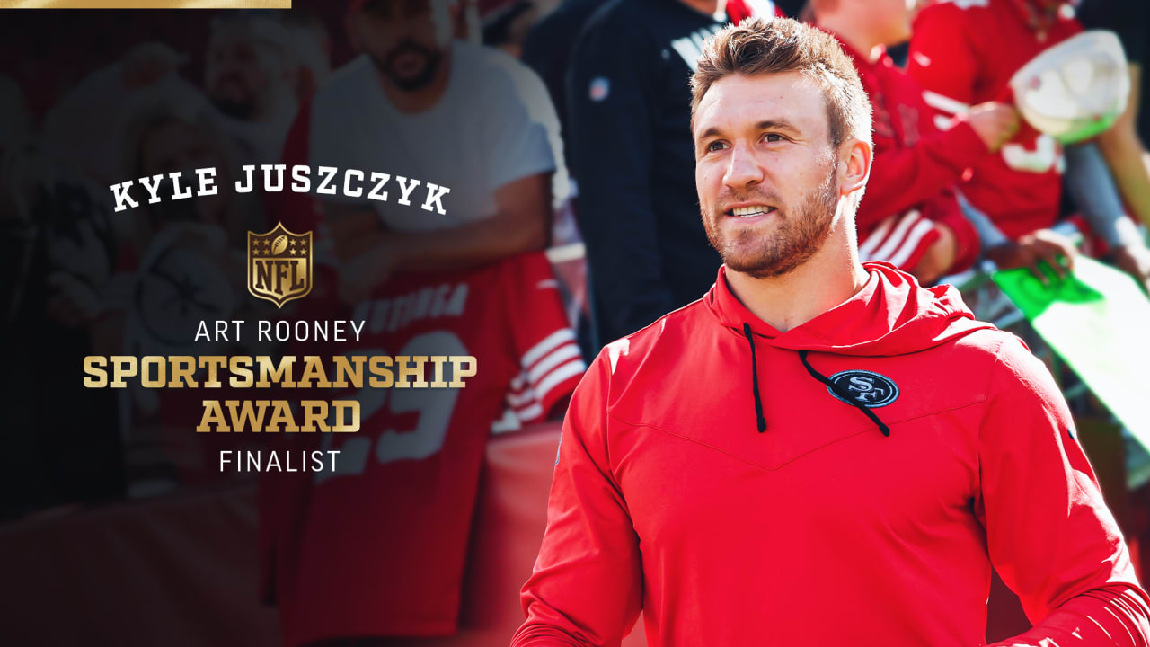 Kyle Juszczyk Named Finalist for 2022 Art Rooney Sportsmanship Award