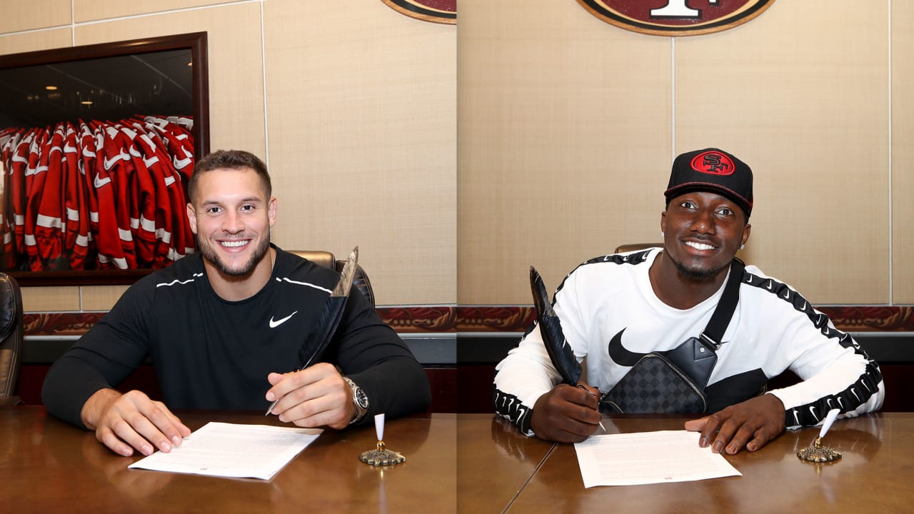 49ers Sign Draft Picks DL Nick Bosa and WR Deebo Samuel