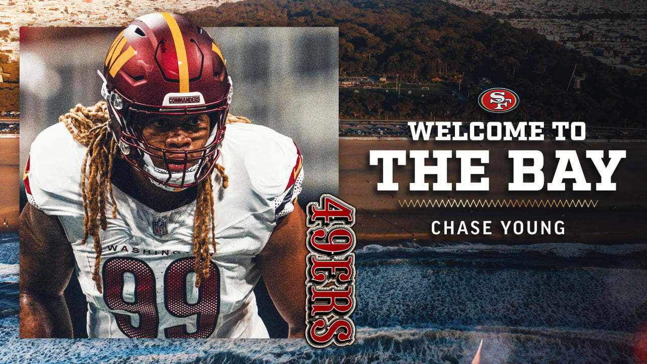 Chase Young teases big season as former San Francisco 49ers star joins new  team