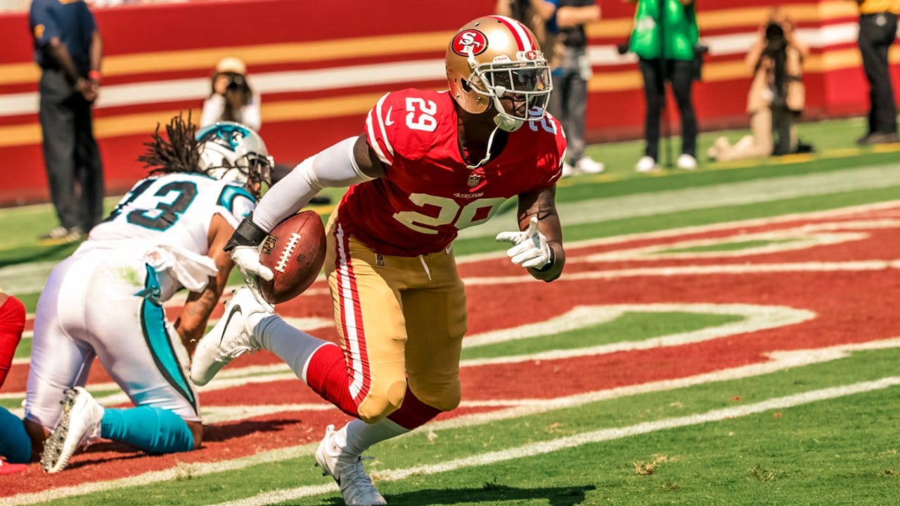 Jaquiski Tartt's Amazing One-Handed INT Off Cam Newton!