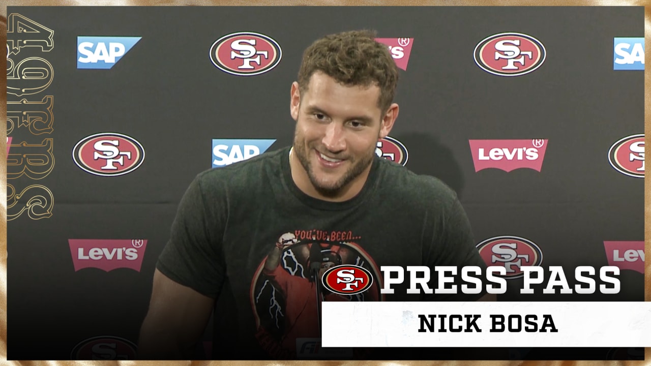 Nick Bosa Celebrates | Essential T-Shirt