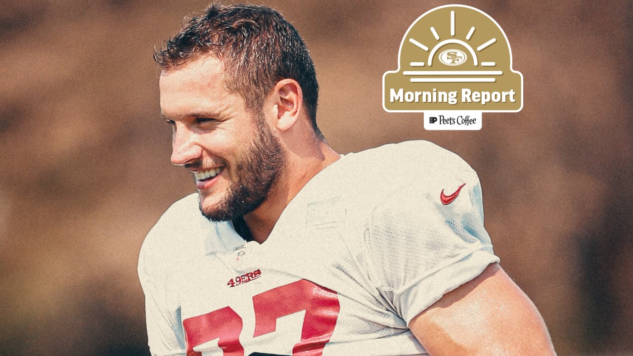 Trent Williams ready for Nick Bosa's 49ers return after new contract – NBC  Sports Bay Area & California