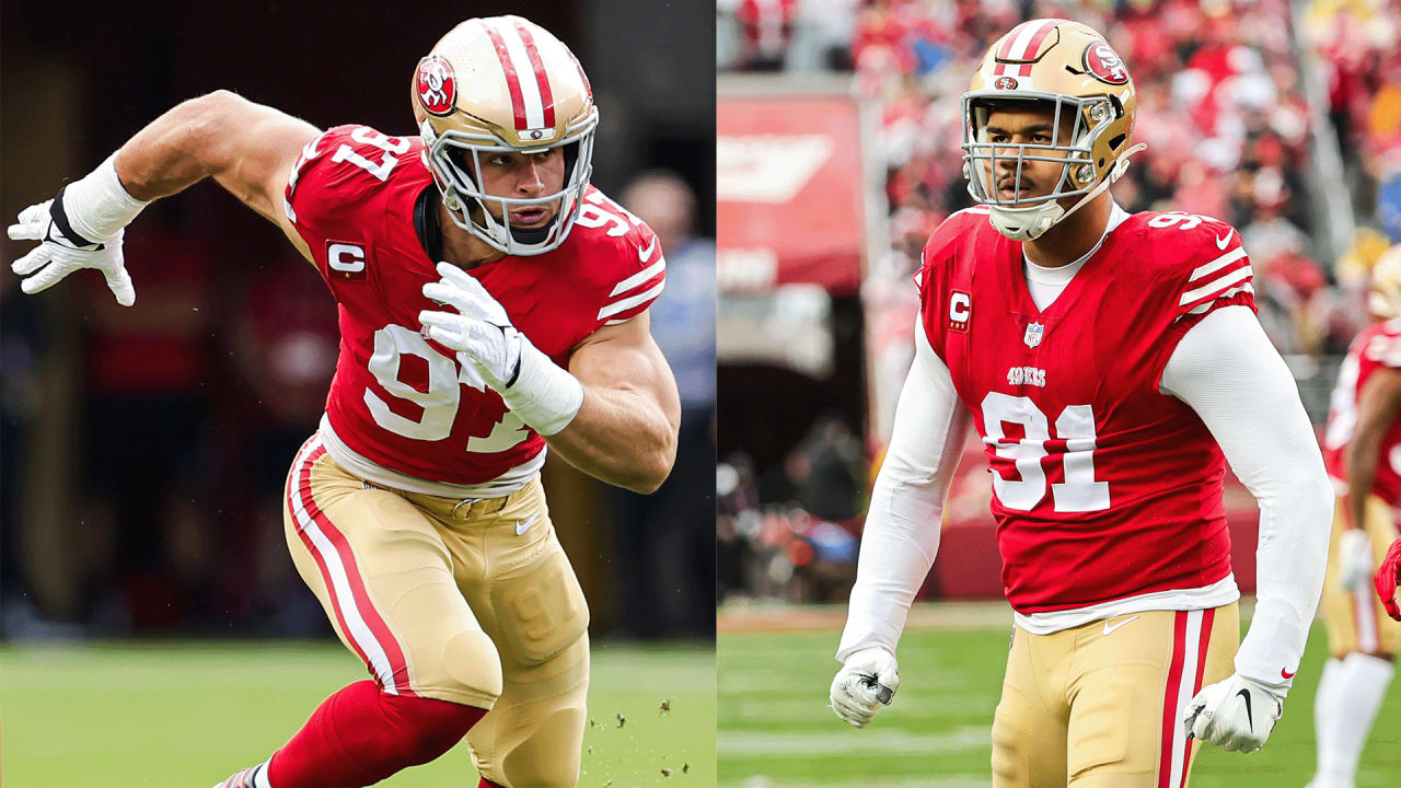 Arik Armstead, Nick Bosa Among Top Three in 49ers Postseason Sack Records