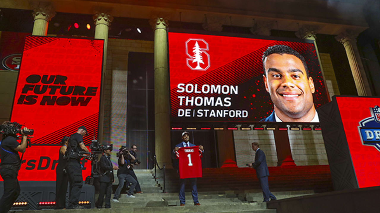 Report: 49ers 'shopping' Solomon Thomas ahead of NFL draft