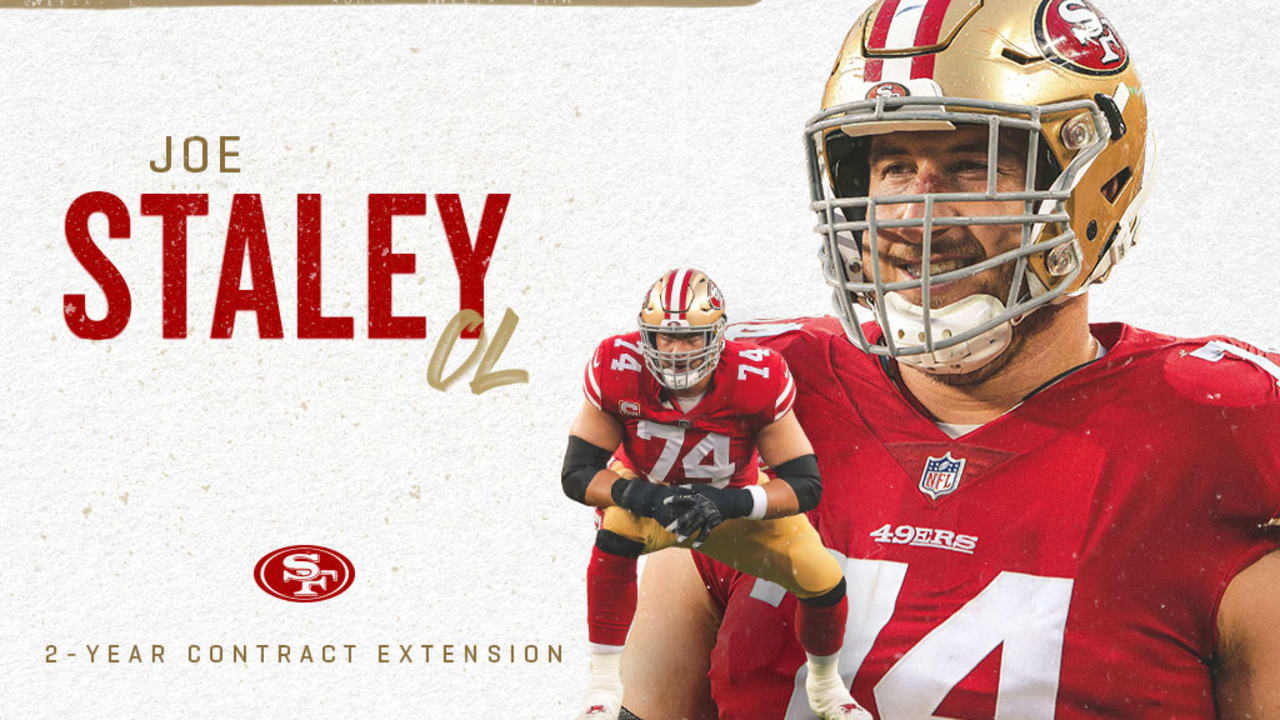 49ers Sign T Joe Staley to Two-year Extension