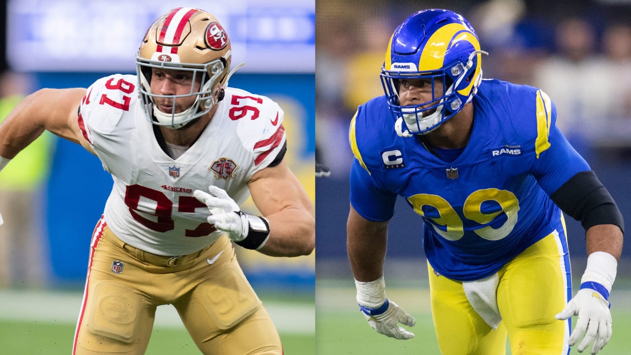 Kyle Shanahan Believes 49ers, Rams Are NFL's Top Pass Rush Units