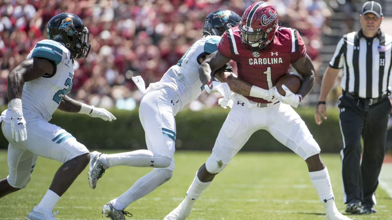 Deebo Samuel's South Carolina career: College football stats, highlights,  records