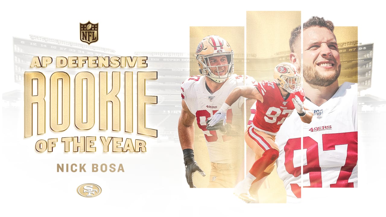 Nick Bosa named NFL Defensive Player of the Year