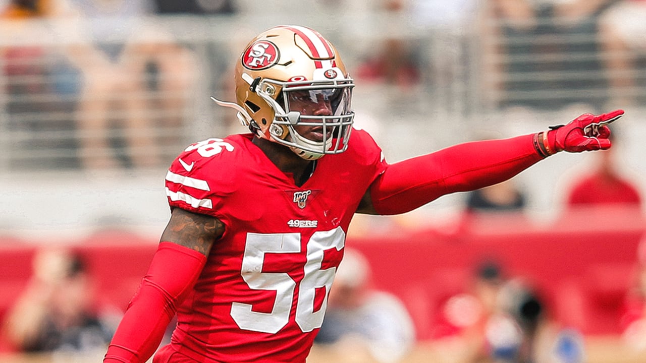 Kwon Alexander posts photo of his new No. 56 49ers jersey