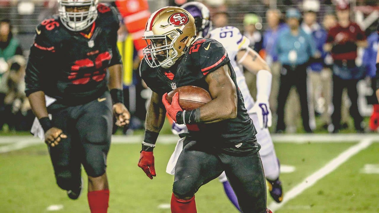 Carlos Hyde Jukes and Spins for 10-Yard TD, Vikings vs. 49ers