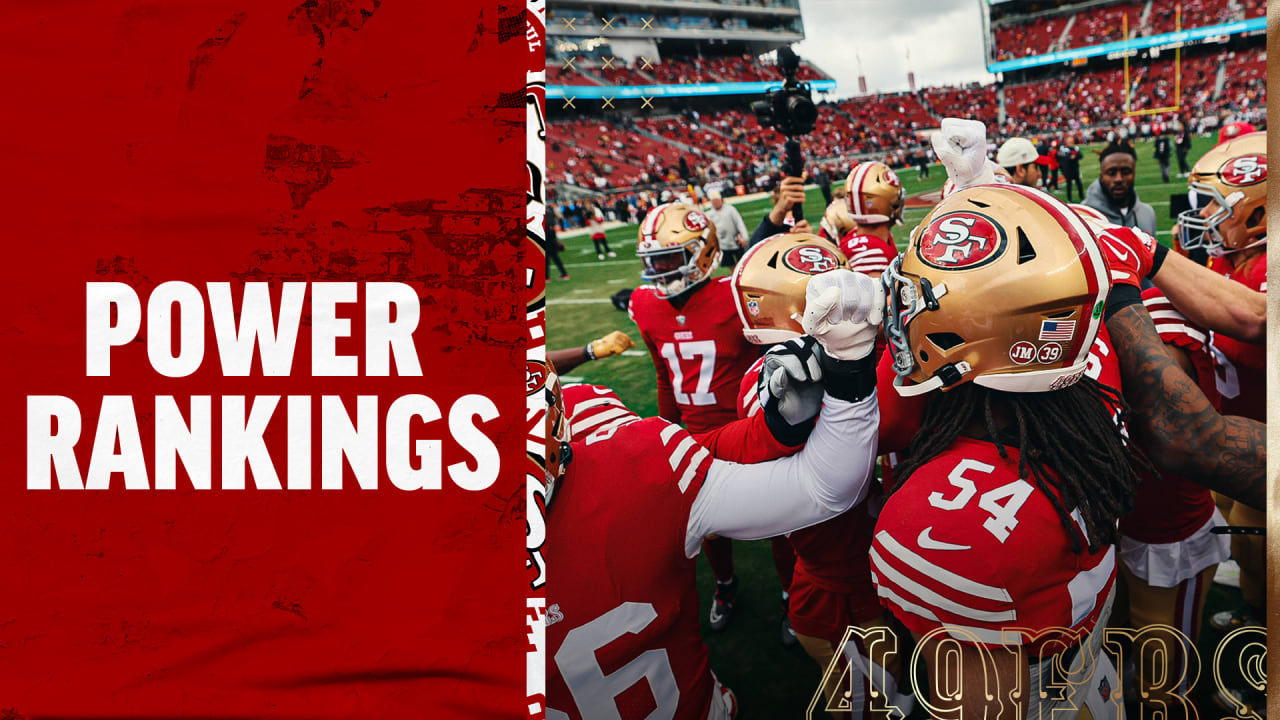 NFL Week 8 Power Rankings: San Francisco 49ers leap back into the