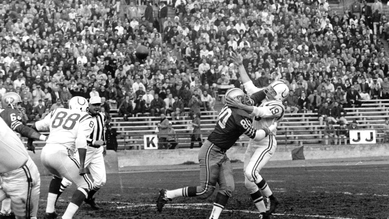 San Francisco Forty Niners vs. Baltimore Colts December 8, 1957