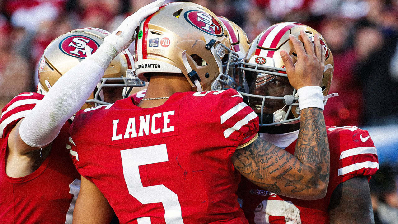 Lance throws 2 TD passes to lead 49ers past Texans 23-7