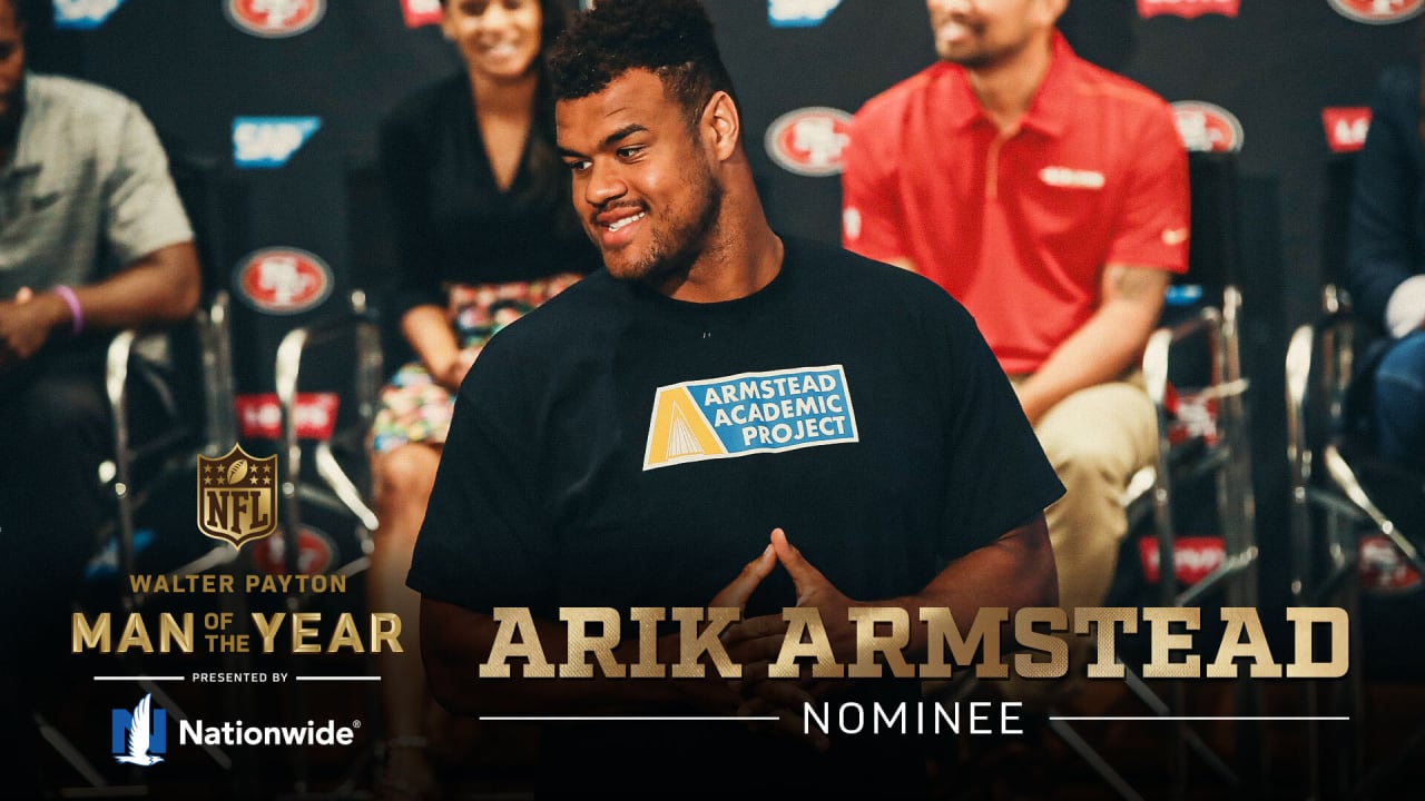 Arik Armstead Named 49ers Walter Payton Man of the Year for Second Time in  Career