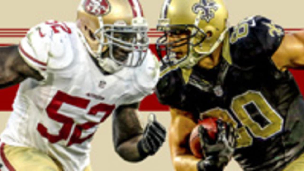 Infographic 49ers vs. Saints Preview