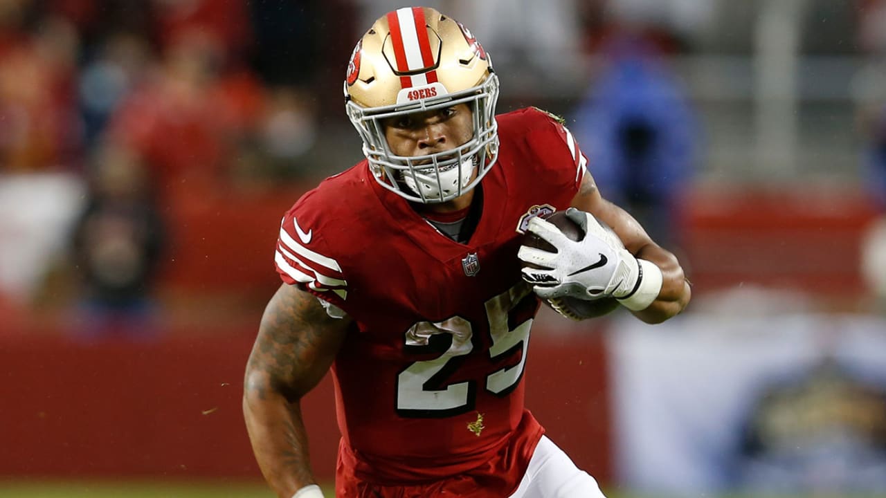 49ers score: Elijah Mitchell gets 1st TD of season