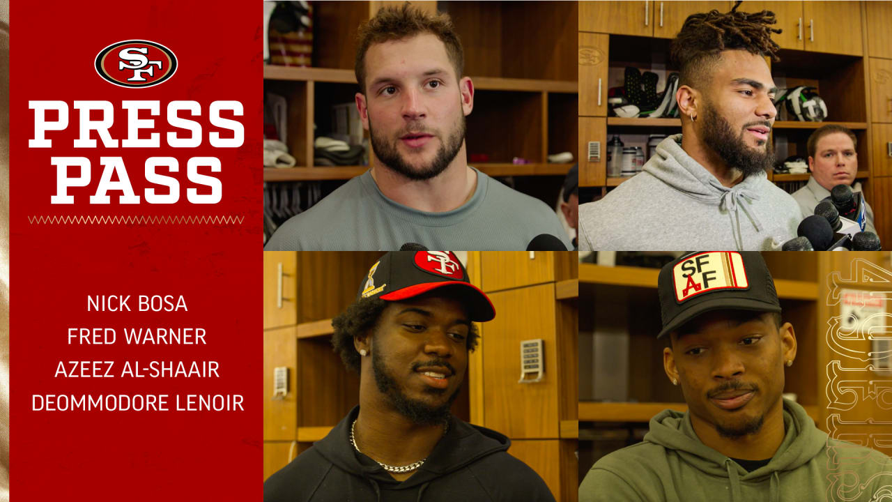 49ers awards: Nick Bosa, Brock Purdy, Fred Warner, Jake Brendel honored