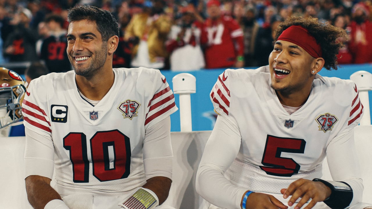 Jimmy G Believes Trey Lance Has A Bright Future With 49ers