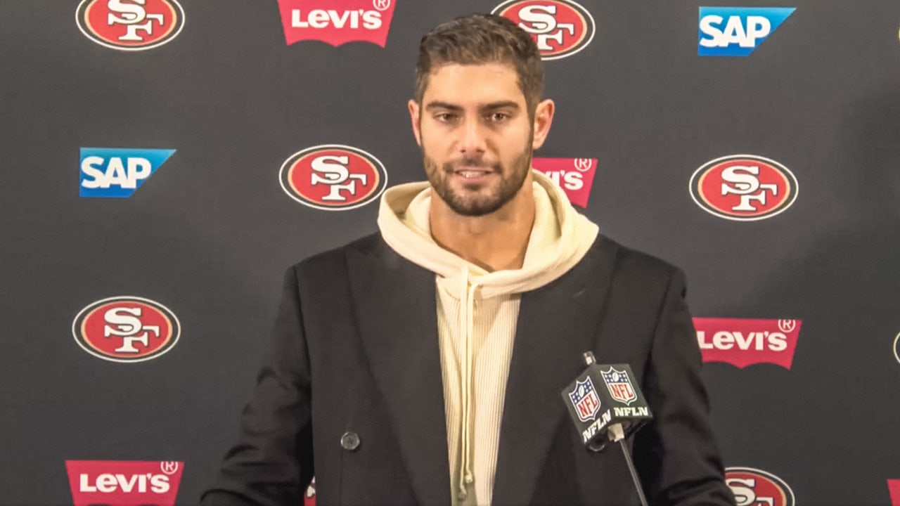 49ers Coach Has Honest Admission On Jimmy Garoppolo's Monday Night  Performance 