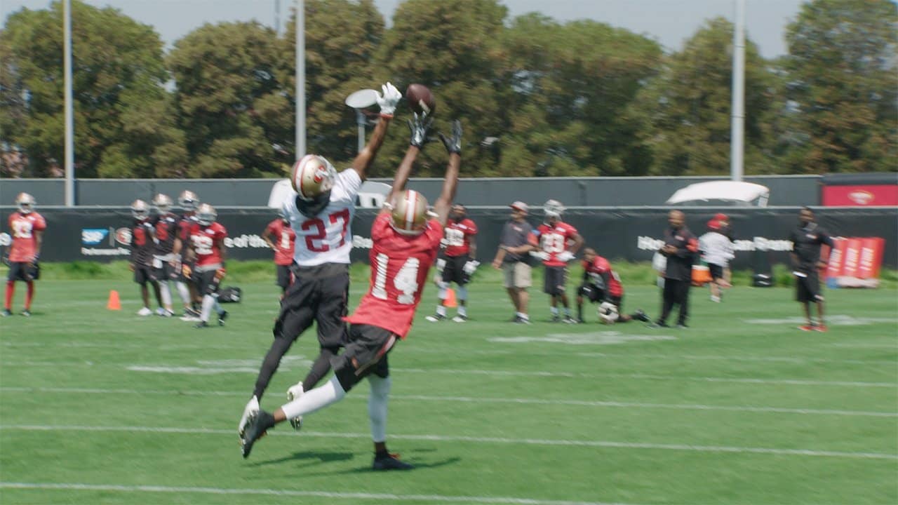 Camp Highlight: CB Keith Reaser Breaks up Pass 