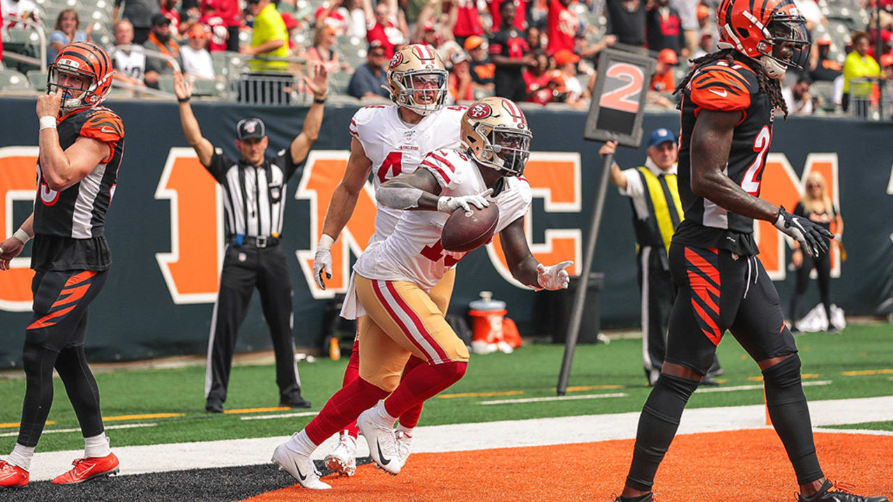 Garoppolo throws 3 TDs, 49ers roll over Bengals 41-17