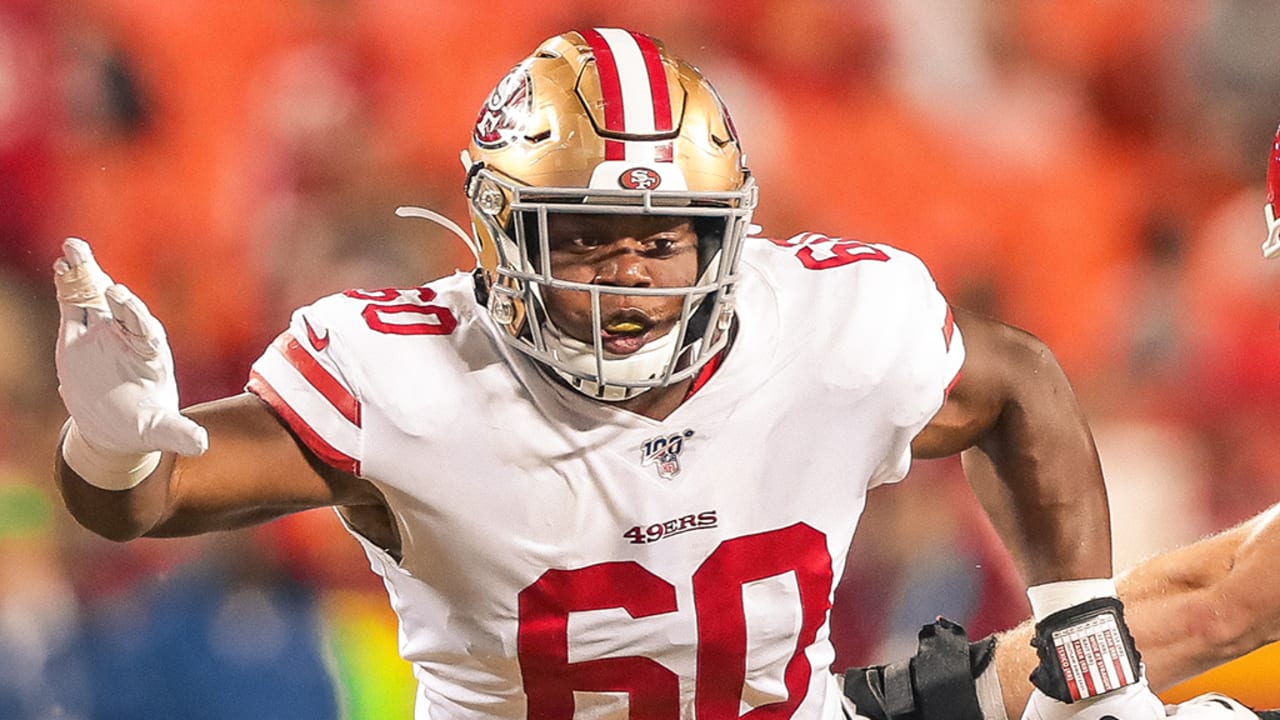 Kevin Givens playing, producing like 'alpha' along 49ers