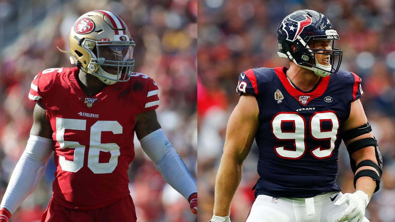 49ers news: The Texans have released JJ Watt; How would he fit with the  49ers? - Niners Nation