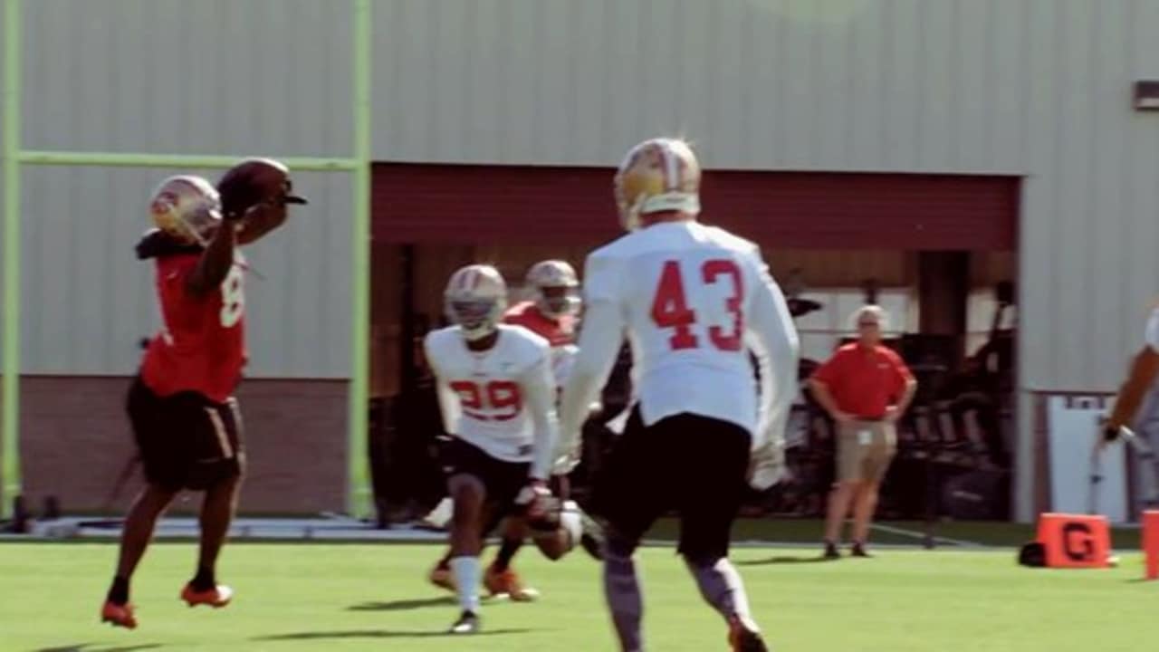 Camp Highlight: Anquan Boldin Makes Stylish Catch