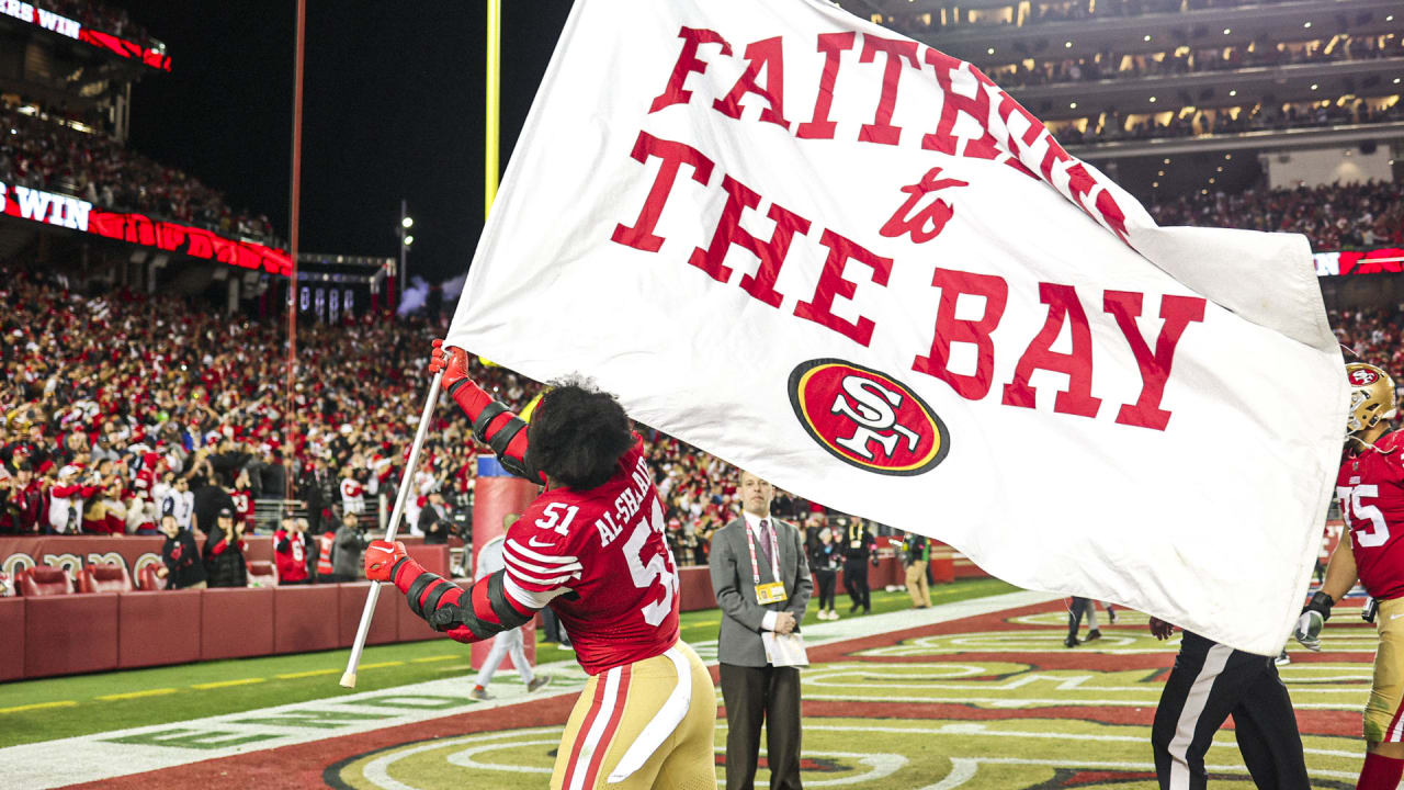 49Ers 5 Time Super Bowl Champs Banner Flag