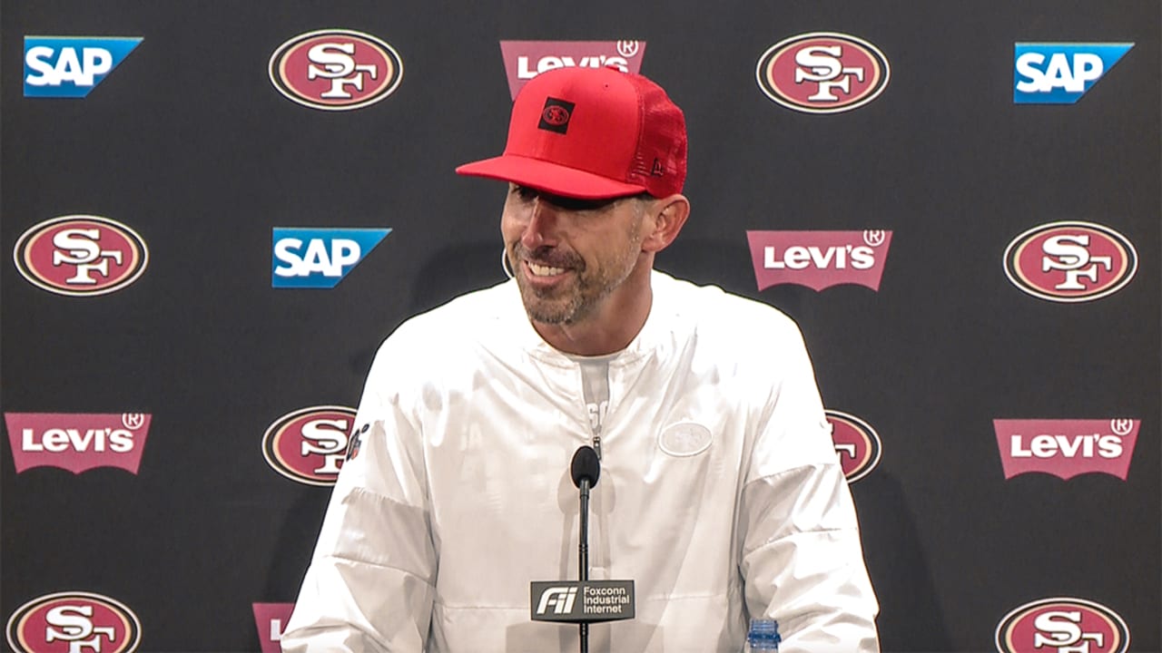 San Francisco Hat / 49ers Hat / SF Hat / Kyle Shanahan Trucker Cap Black