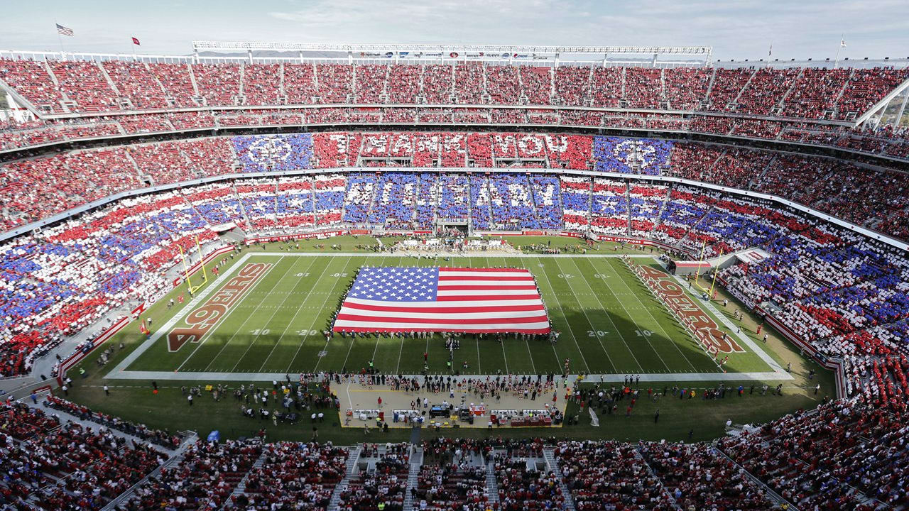 49ers Give Salute to Service