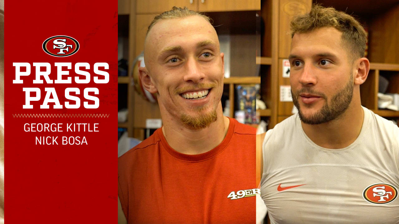 49ers observations: George Kittle, Nick Bosa power win over