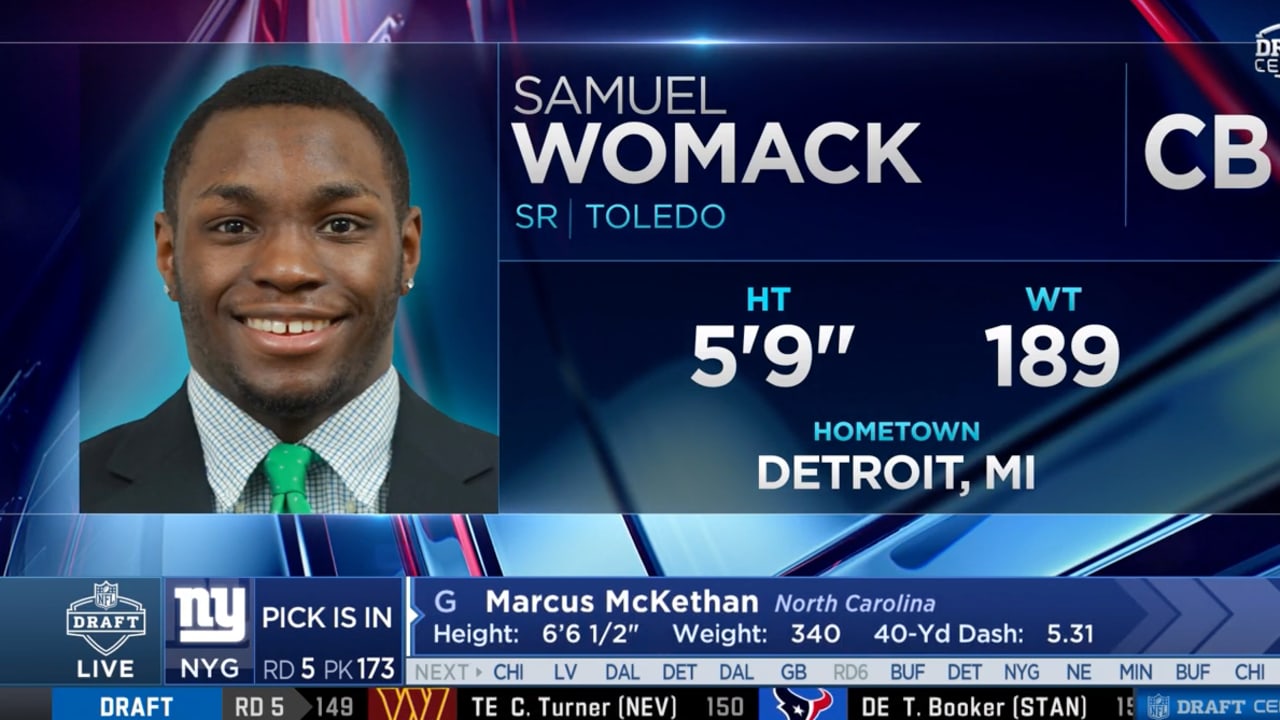 Samuel Womack selected 172nd overall by San Francisco 49ers in 2022 NFL  Draft - Hustle Belt