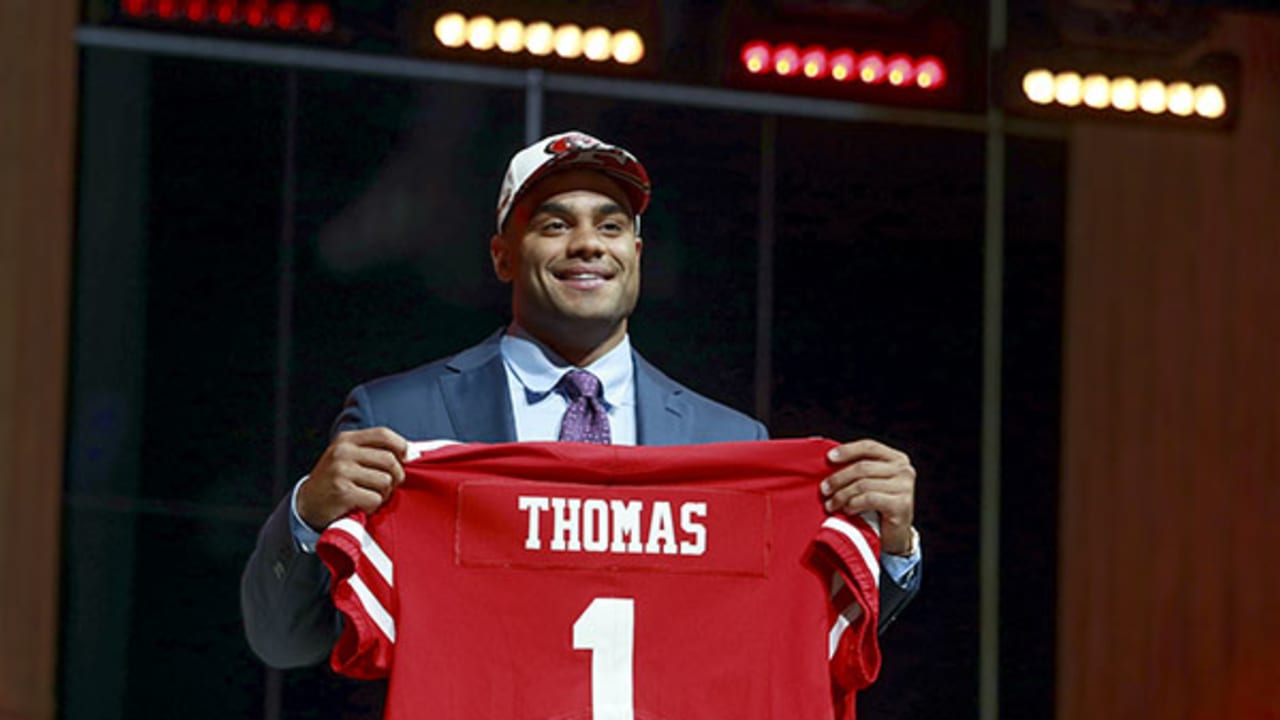 49ers' Solomon Thomas in a rush to improve after rookie season