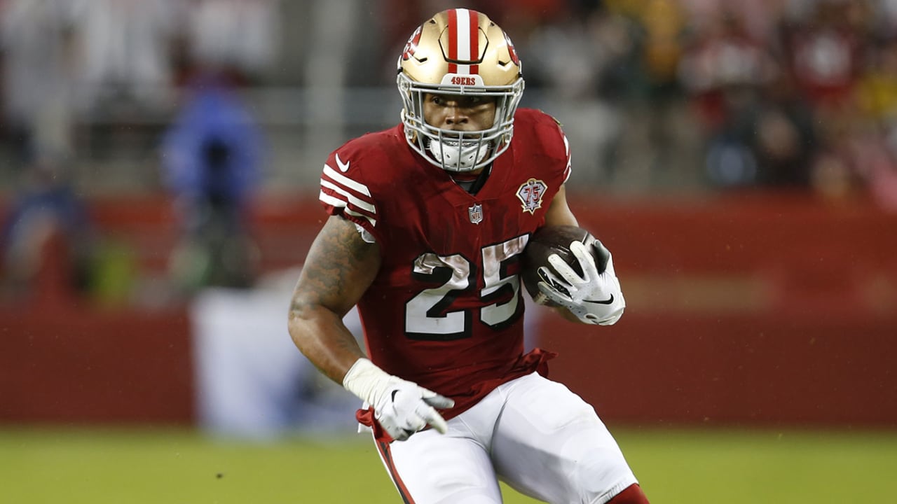 49ers-Falcons: Elijah Mitchell, linebackers Al-Shaair, Greenlaw out