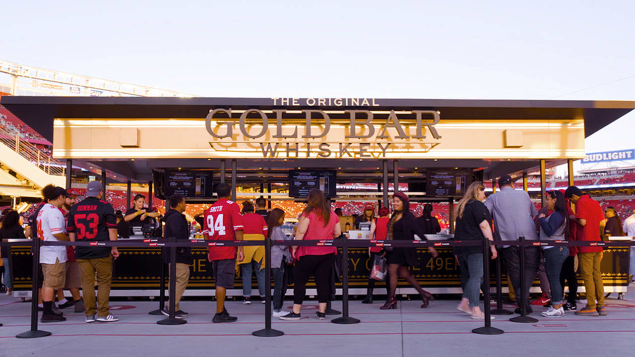 49ers Partner With Gold Bar® Whiskey as Official Whiskey of the 49ers