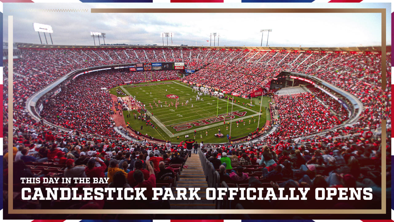 This Day in The Bay Candlestick Park Officially Opens