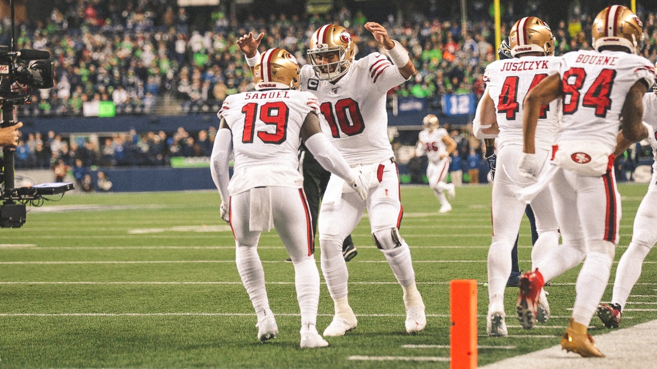 Deebo Samuel leg pull awakens sleep-walking 49ers, ignites big win over  Seahawks