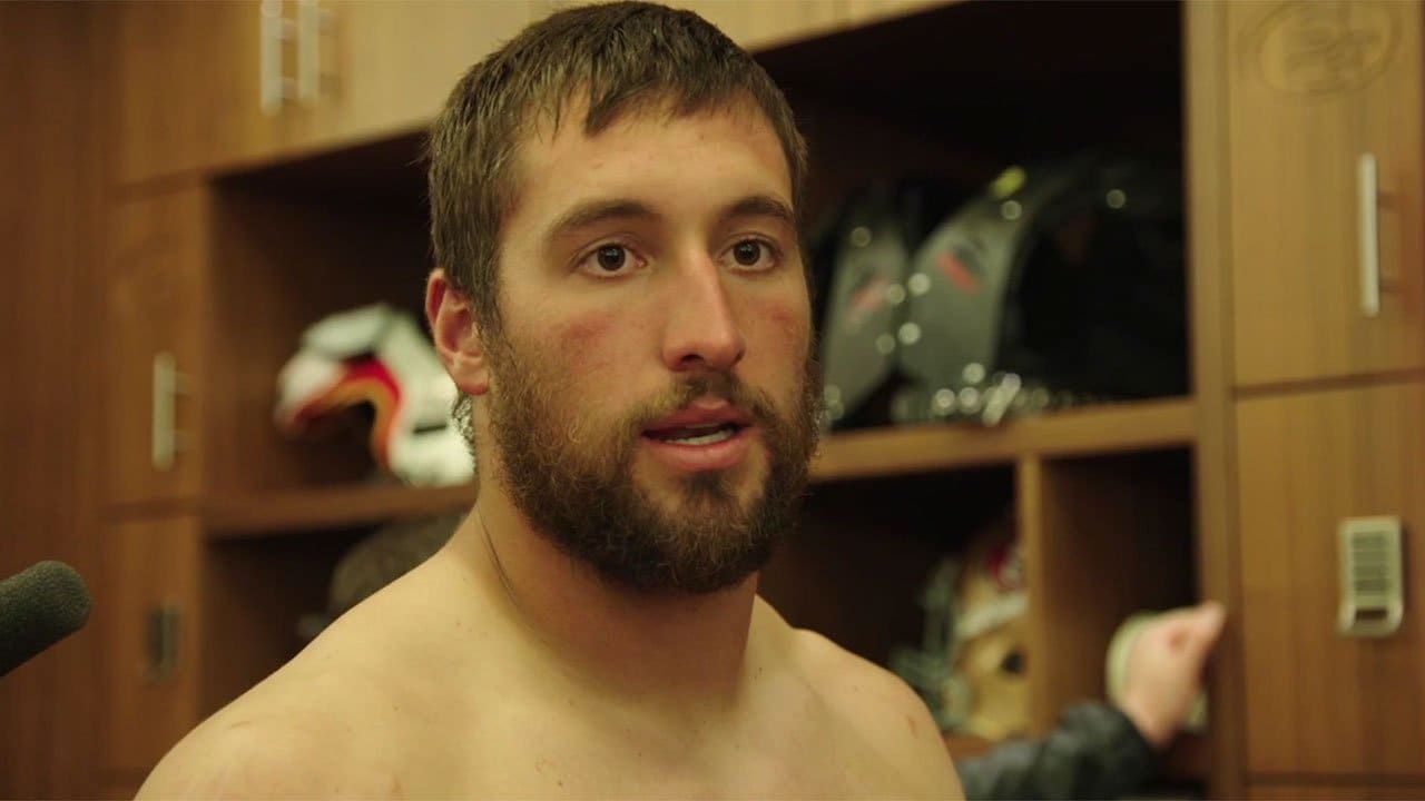 Garrett Celek Discusses First Career Touchdown