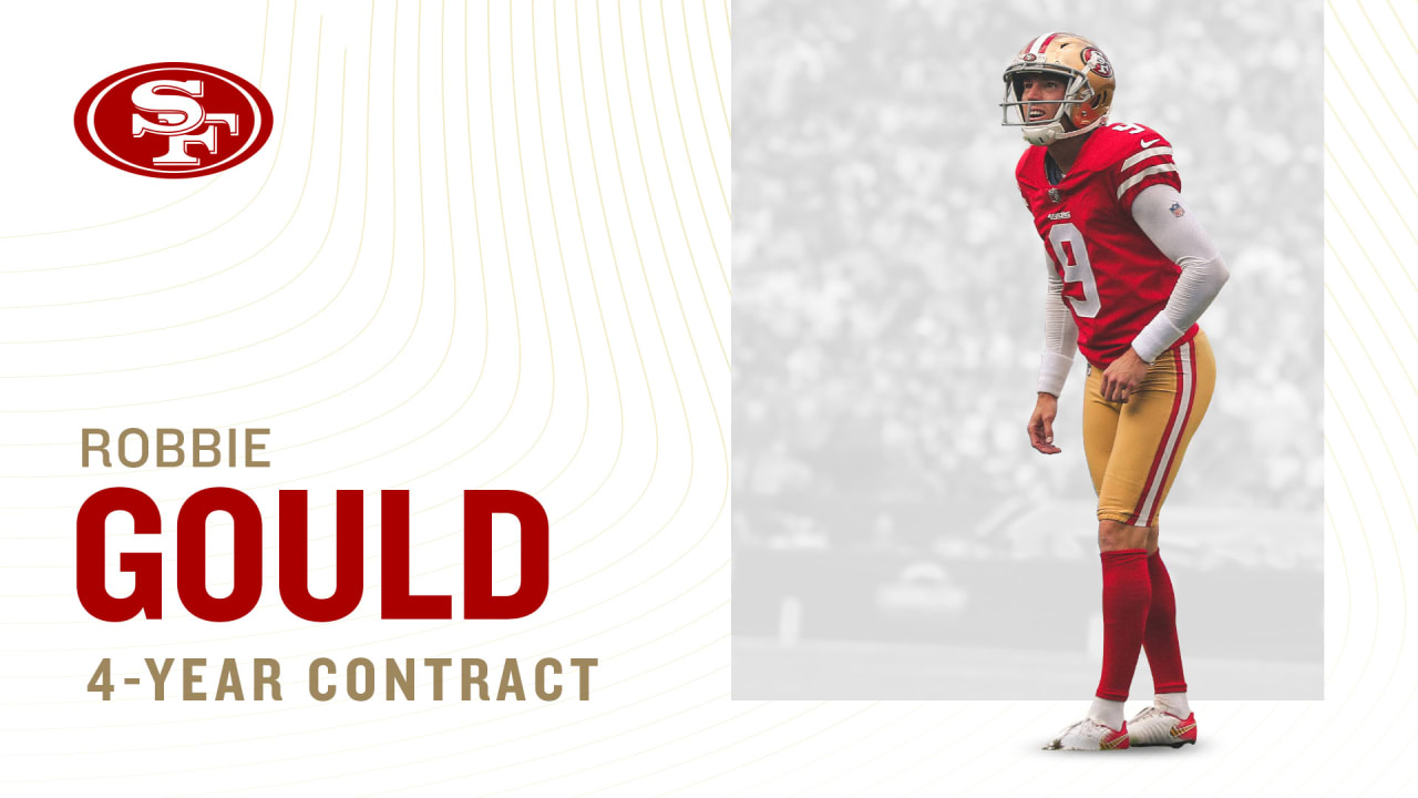 49ers Sign K Robbie Gould to Four-year Extension