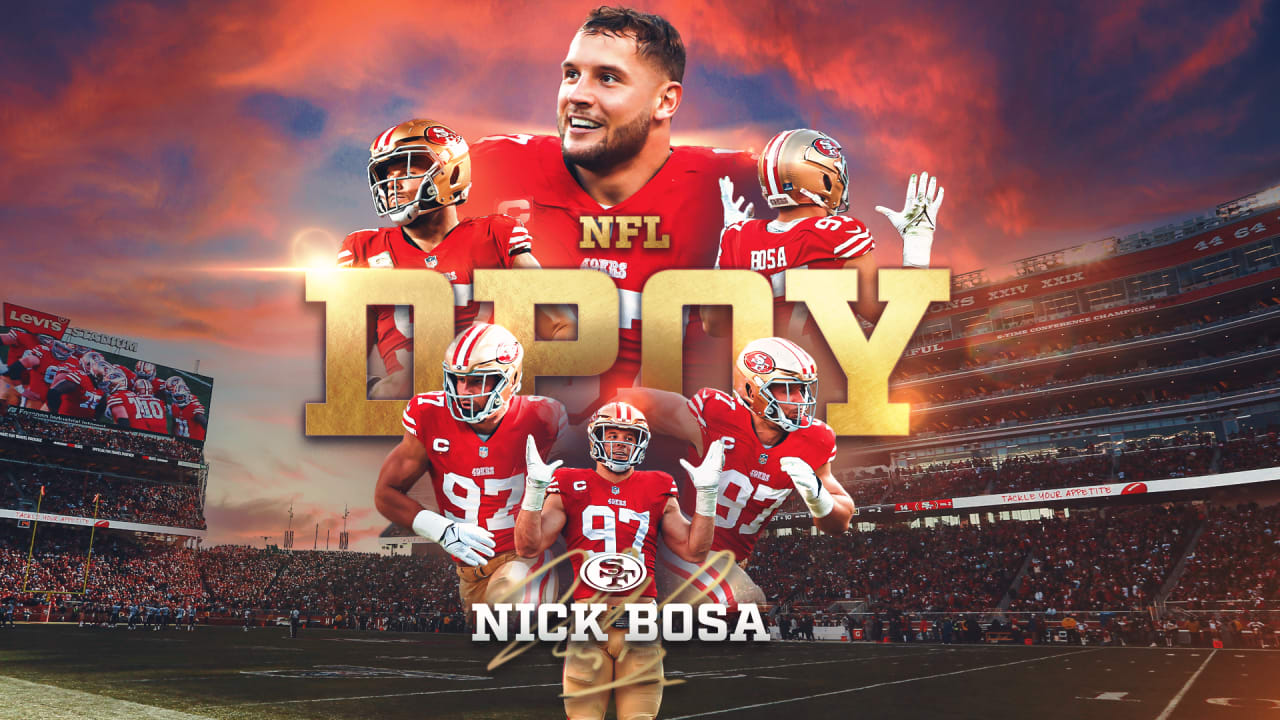 49ers' Nick Bosa wins NFL defensive rookie honors