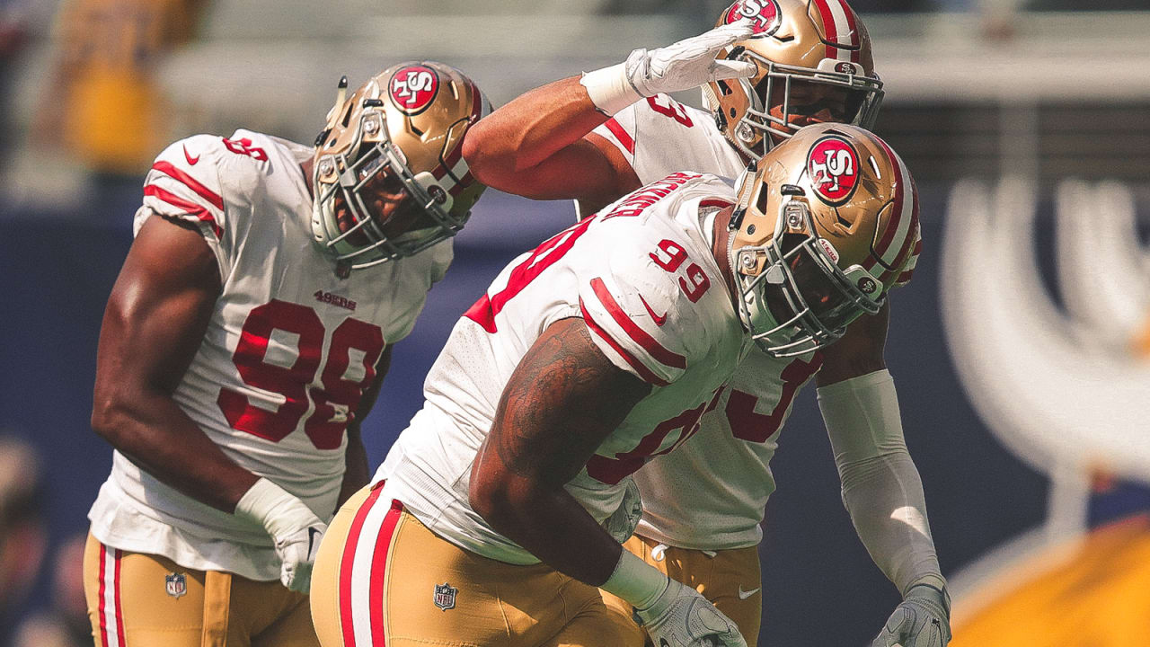 Snap Count 49ers Utilize Healthy Rotation on Defensive Line vs. Vikings