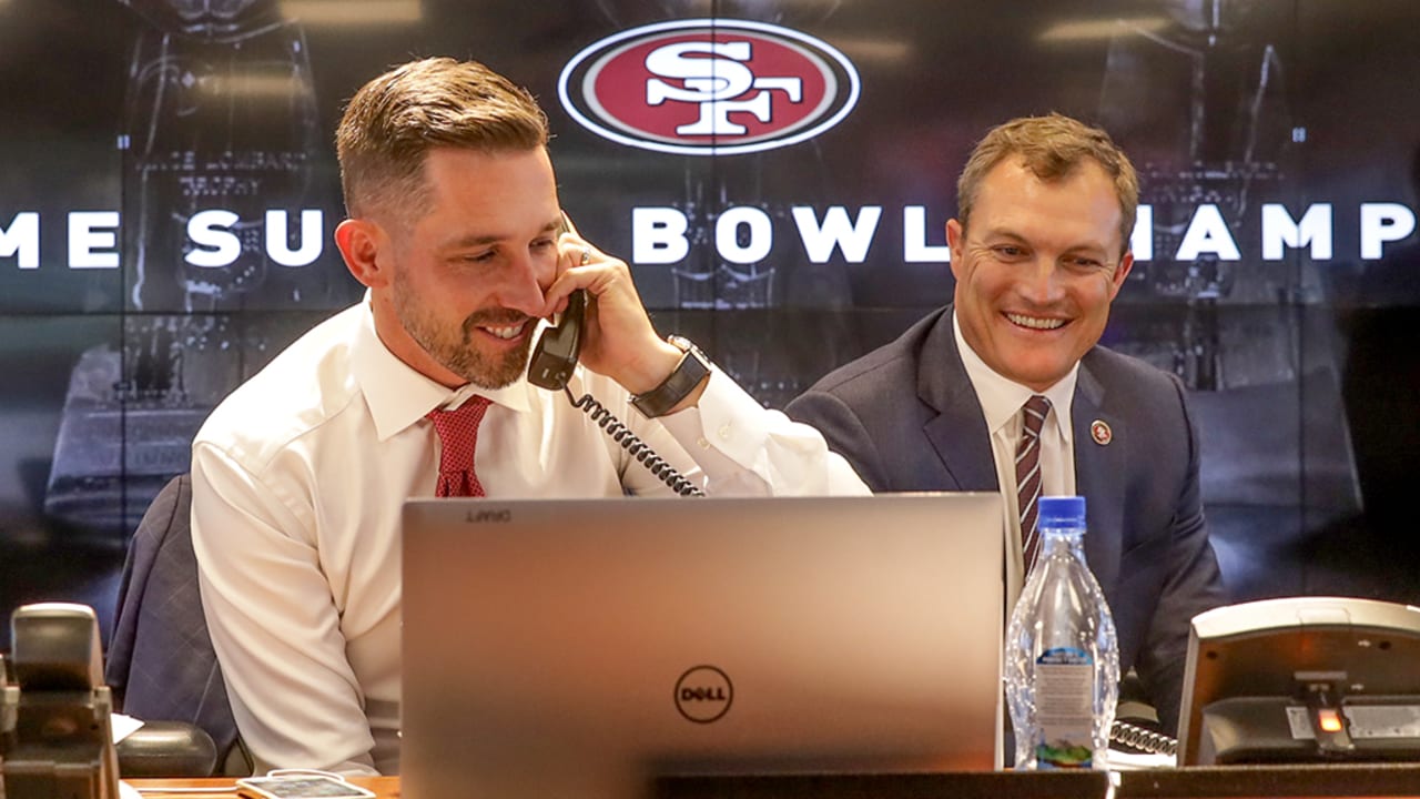 Inside the Draft Room: 49ers Call Fourth-round Pick Mitch Wishnowsky 