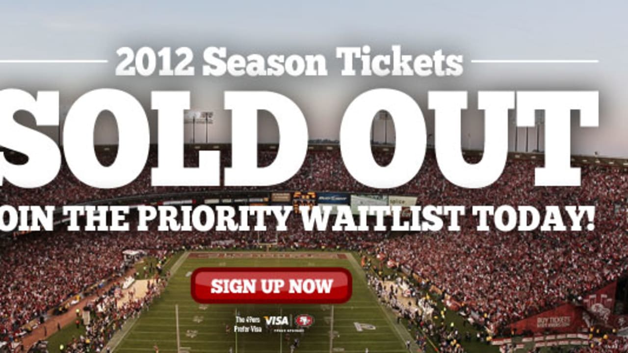 Season Tickets Sold Out